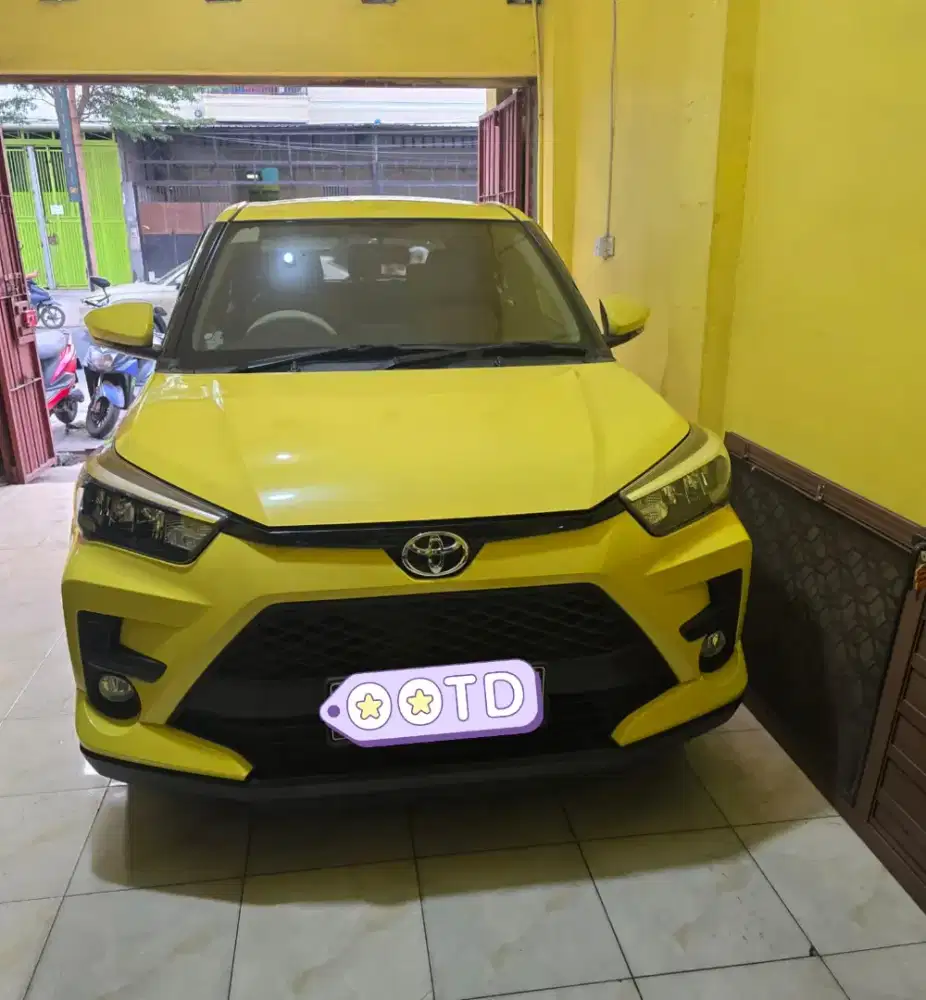 Toyota raize G matic, odometer rendah