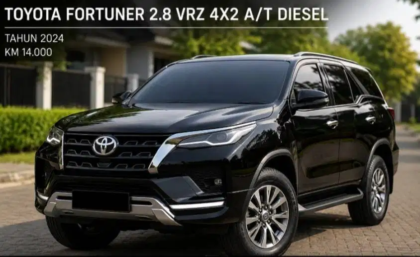 Fortuner 2.8 VRZ diesel LOW KM