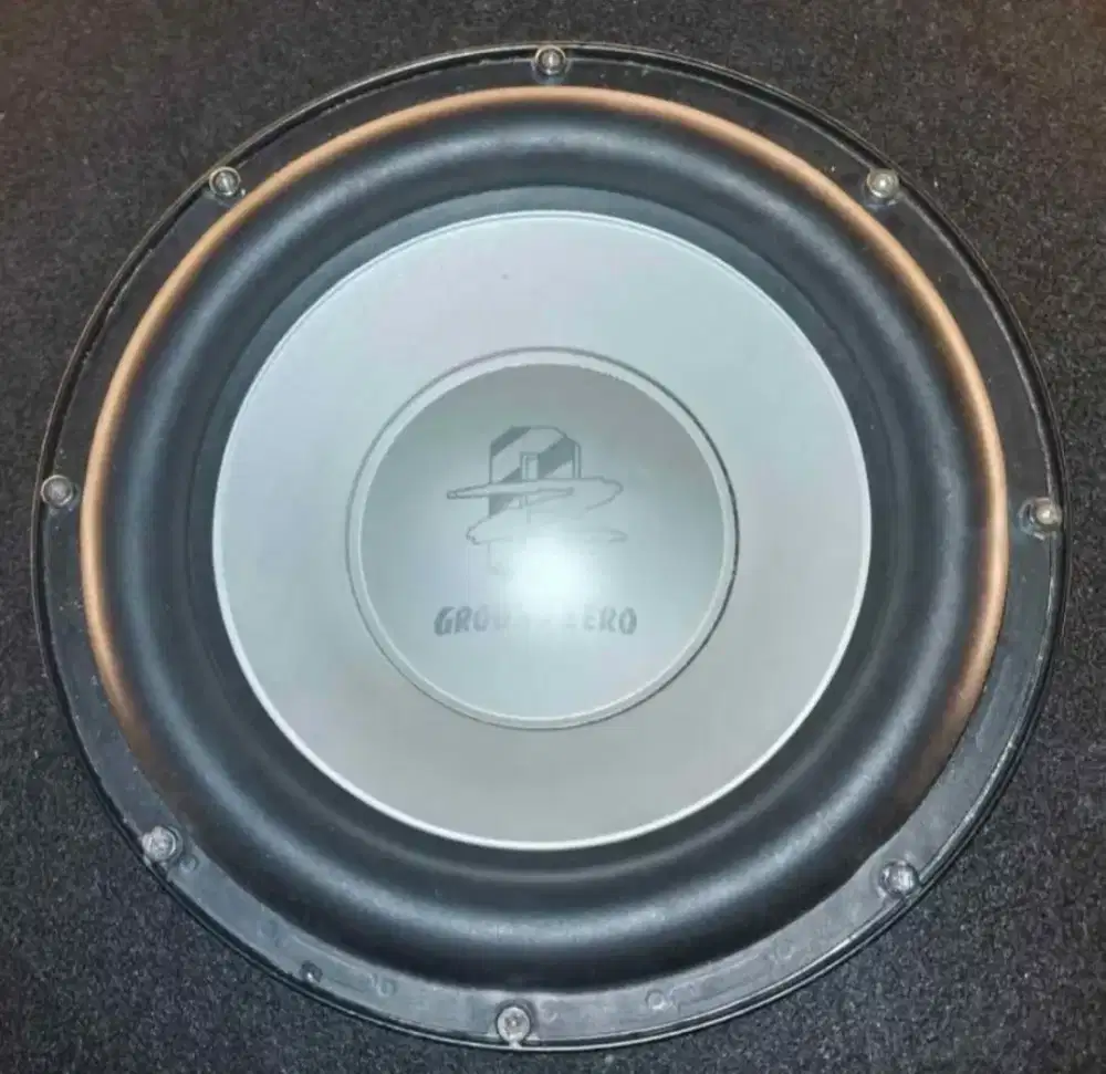 Subwoofer Ground Zero Plutonium 10 inch SQ