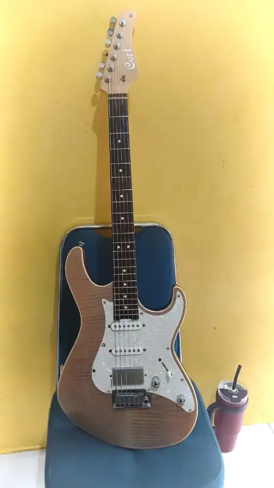 Eletric gitar cort dan efek nux