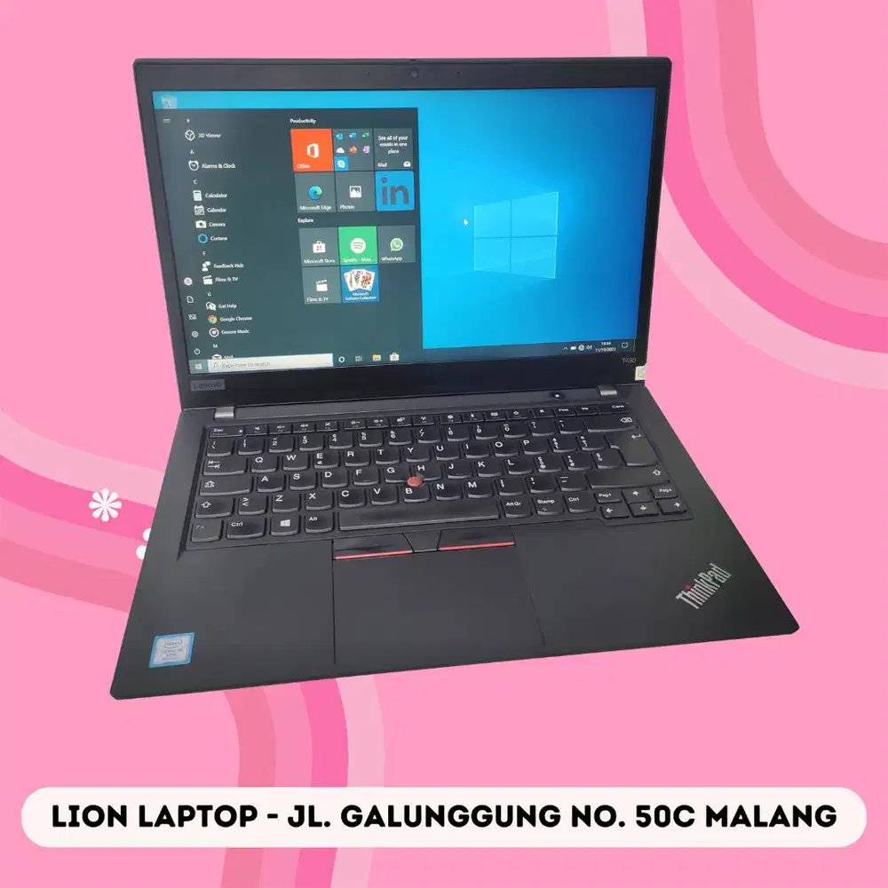 RAM 16GB i5 Gen 8 SSD 256GB Lenovo Thinkpad T490 [19|08]