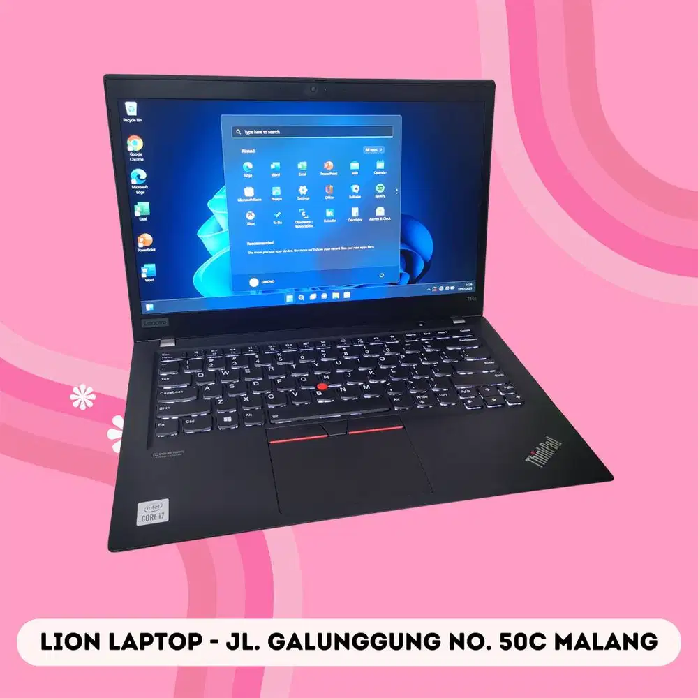 RAM 16GB Core i7 Gen 10 Slim SSD 256GB Lenovo Thinkpad T14S [19|08]