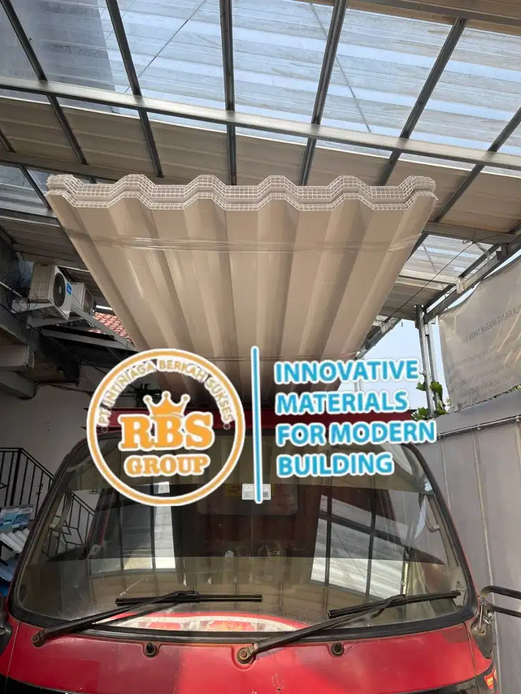 Atap UPVC Roofcold Double layer 860/830