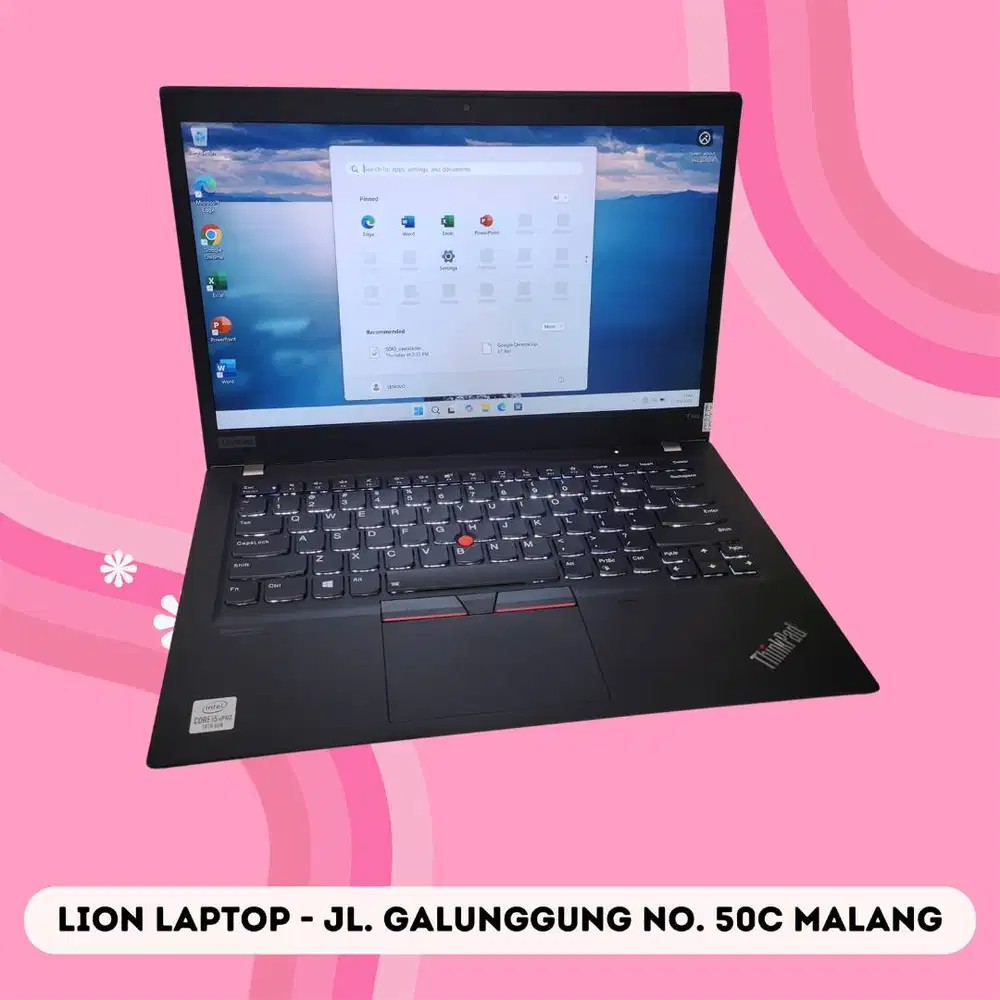 RAM 16GB Slim Core i5 Gen 10 SSD 256GB Lenovo Thinkpad T14s [19|08]