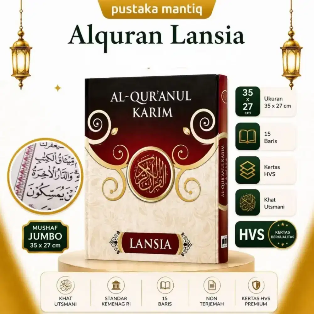 Al Qur'an Lansia Jumbo