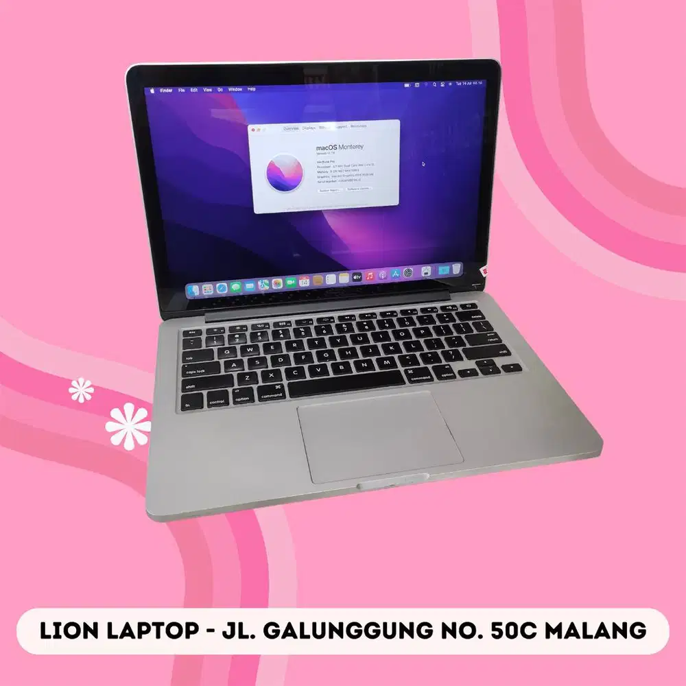 Macbook Pro Retina Core i5 Late 2013 Mulus [19|08]