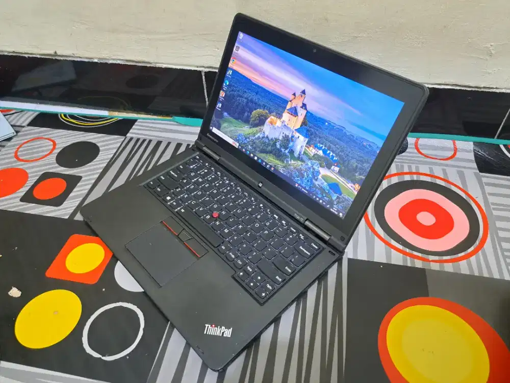 BU bngt laptop lenovo yoga core i5 ram 8 hdd 500 gb siap pakai