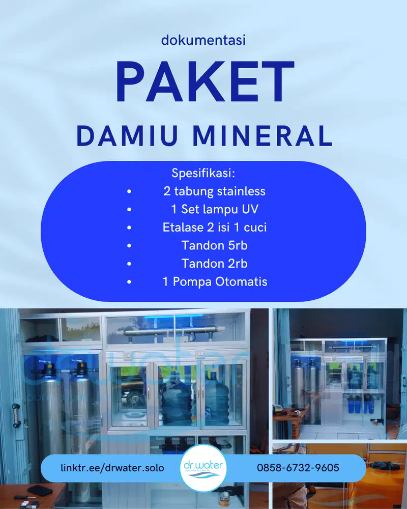 DEPOT AIR MINUM ISI ULANG SOLO | Usaha Siap Jalan
