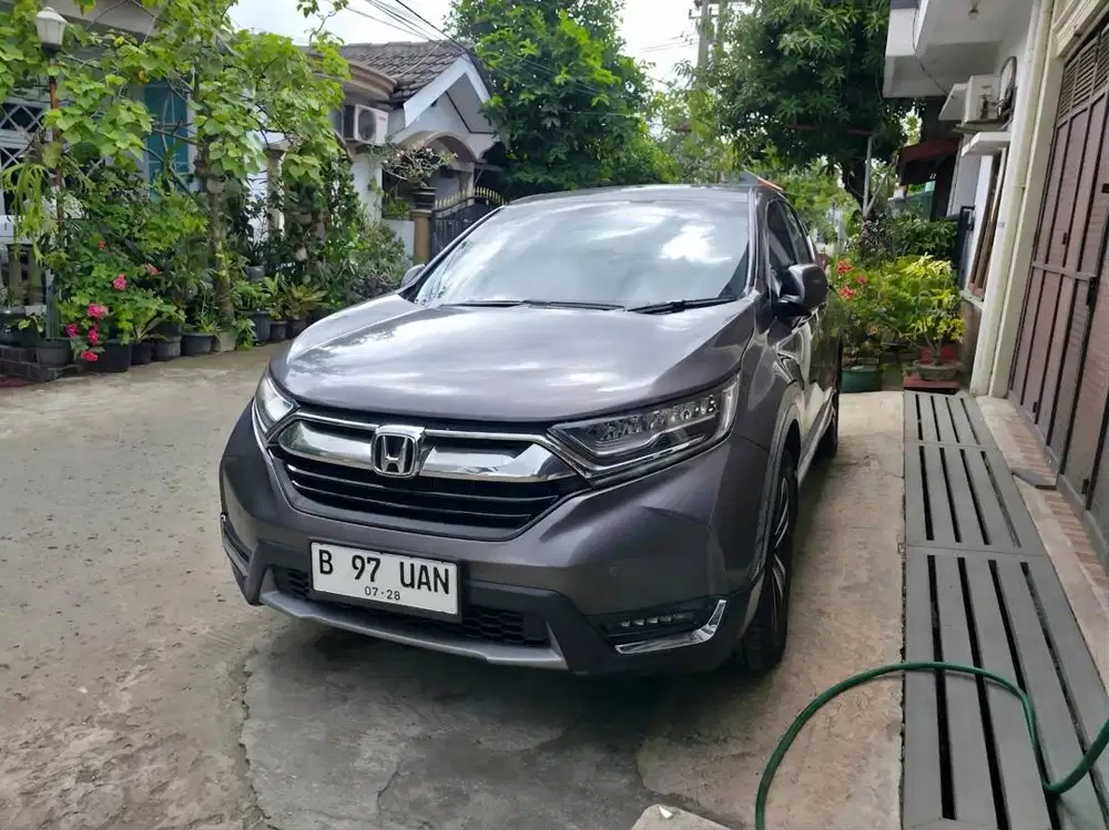 Honda CR-V CRV Prestige Sunroof 1.5 Turbo Matic AT Tahun 2018 Abu 2019