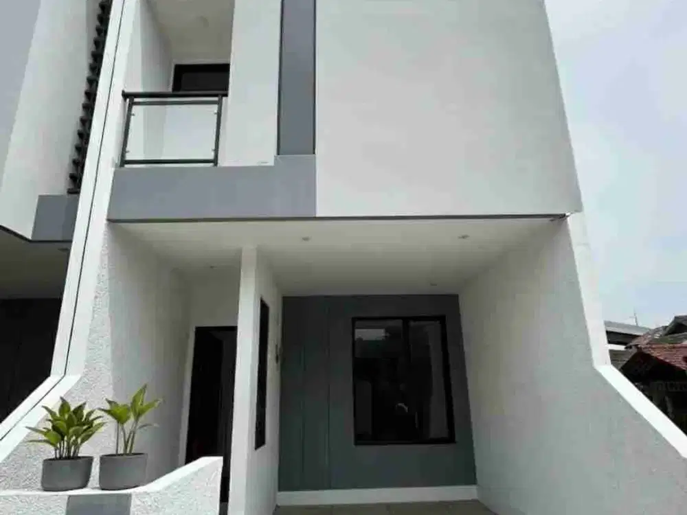Rumah baru hook mewah 2 lantai 1.3 M  di taman galaxy bebas banjir