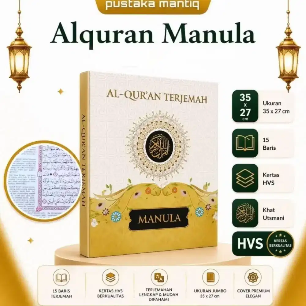 Al Qur'an Manula Terjemah Jumbo