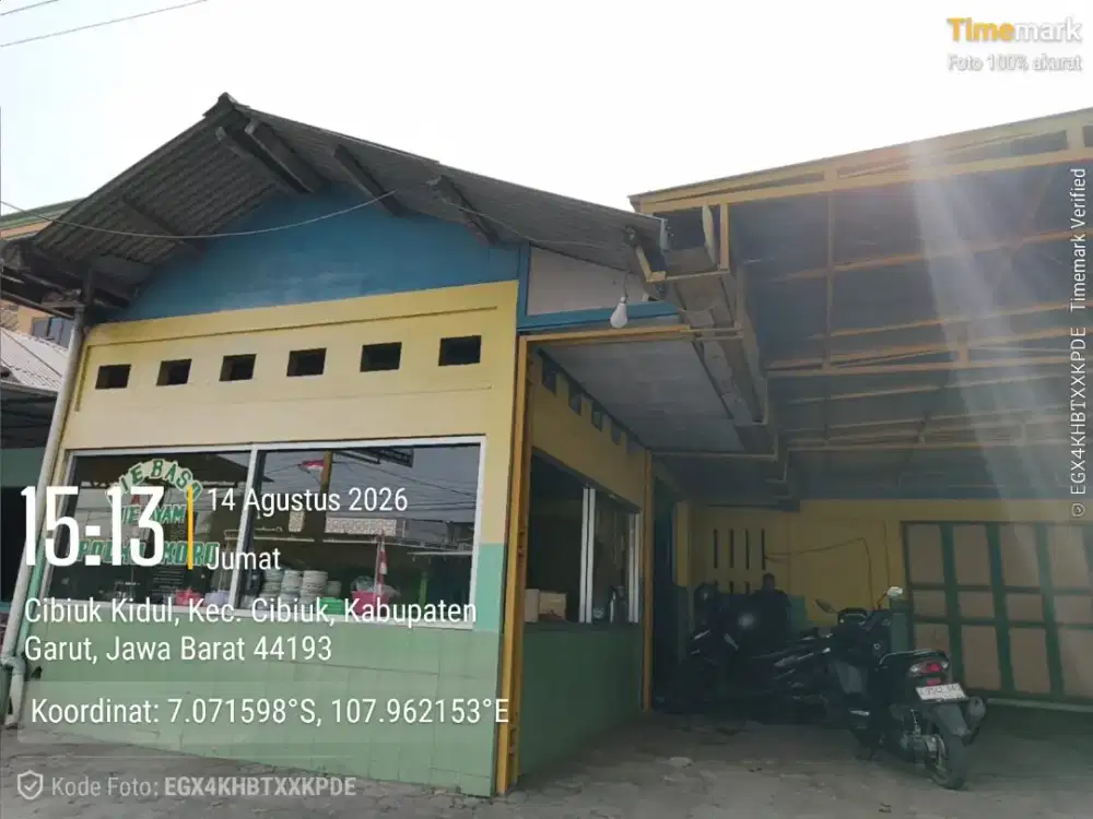 Disewakan Bangunan Strategis samping Kecamatan Cibiuk