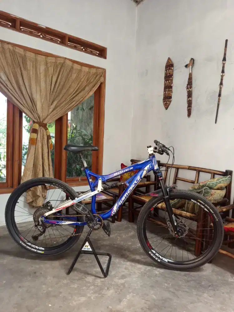 Wimcycle boxer 0.1 Biru/putih  (harga nego)