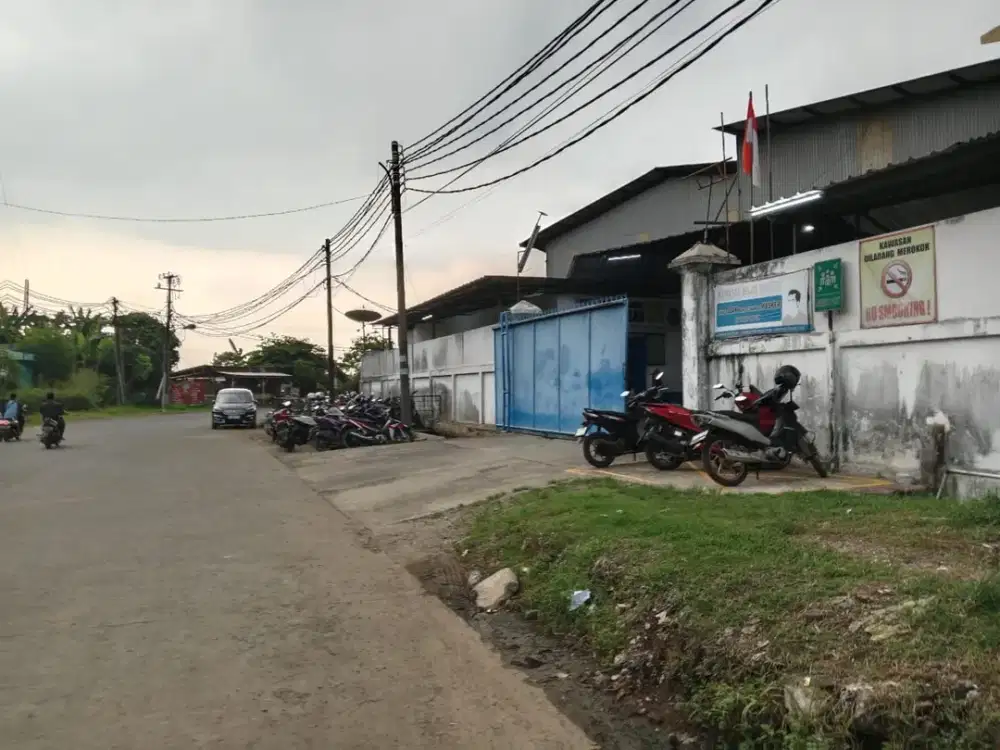Dijual pabrik aktif di cikupa tangerang