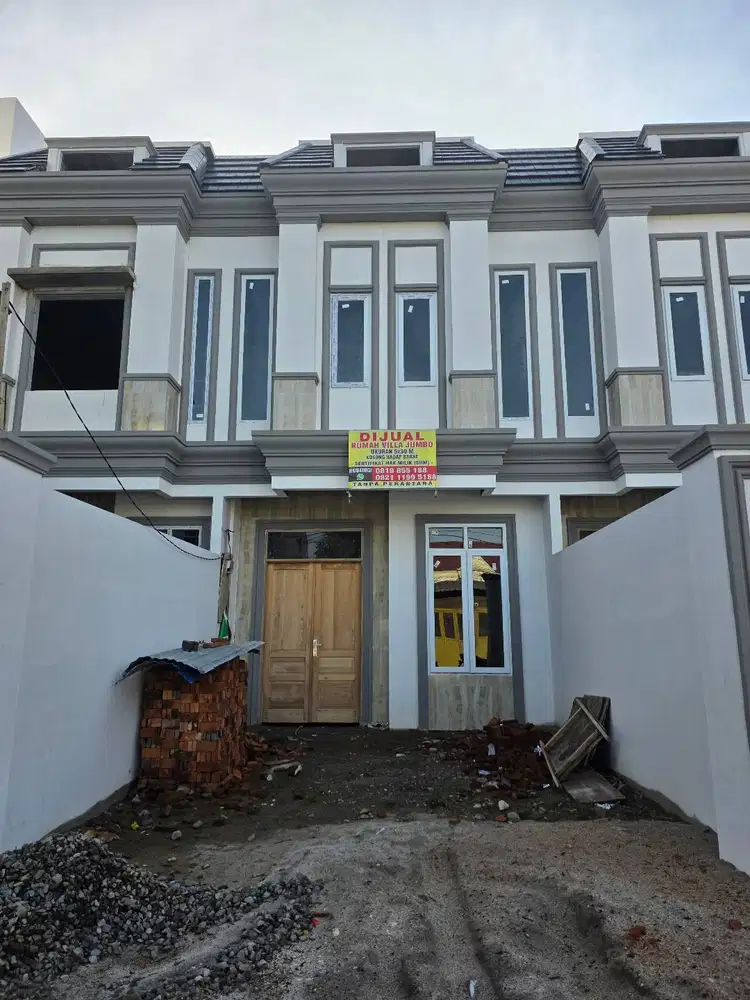 Rumah Villa Jumbo 5x30 Hadap Barat