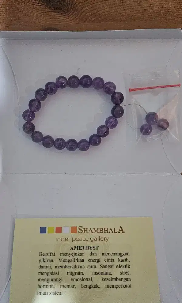 Gelang Amethyst