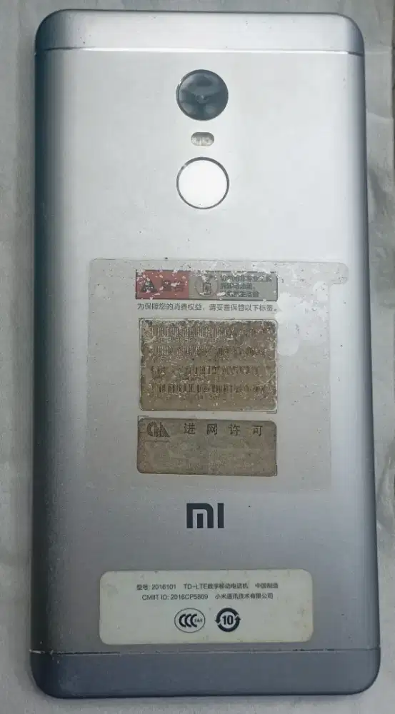Jual Bahan / Kanibalan: Redmi Note 4X 4G 3/32GB Mati Total (Unit+Dus)