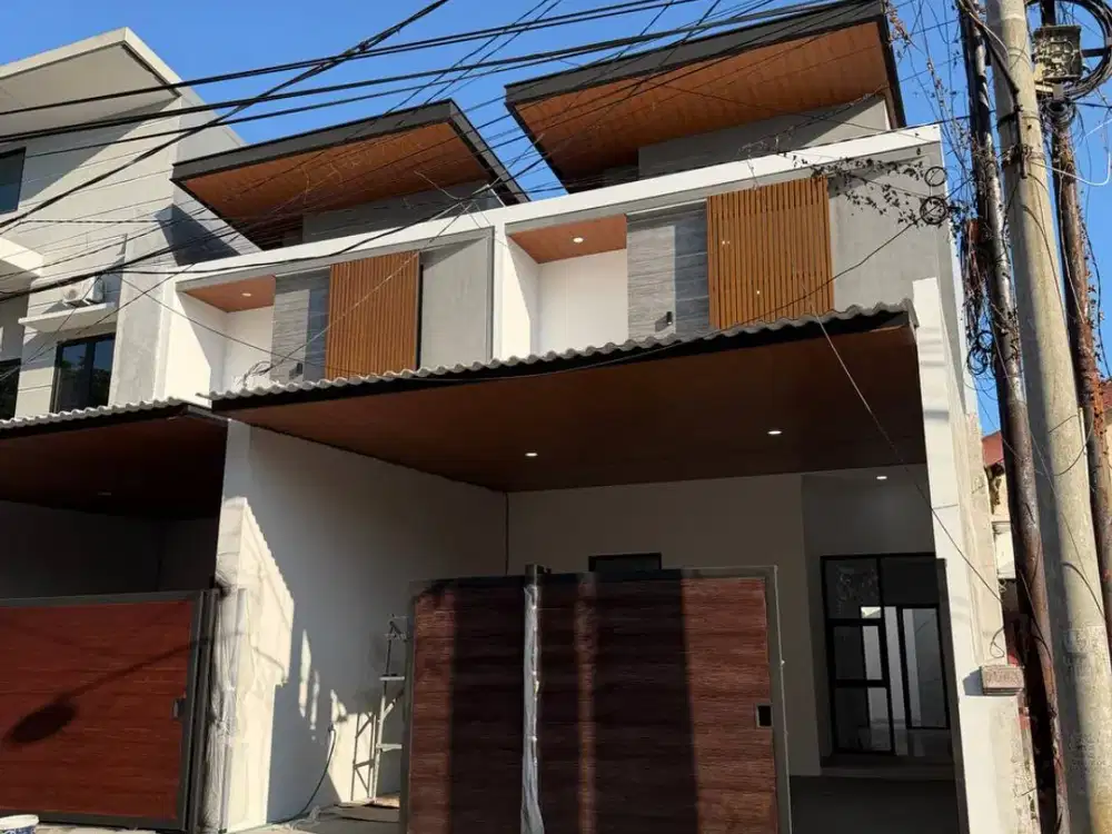 2 unit - Rumah baru di Baruk Utara dekat MERR Surabaya