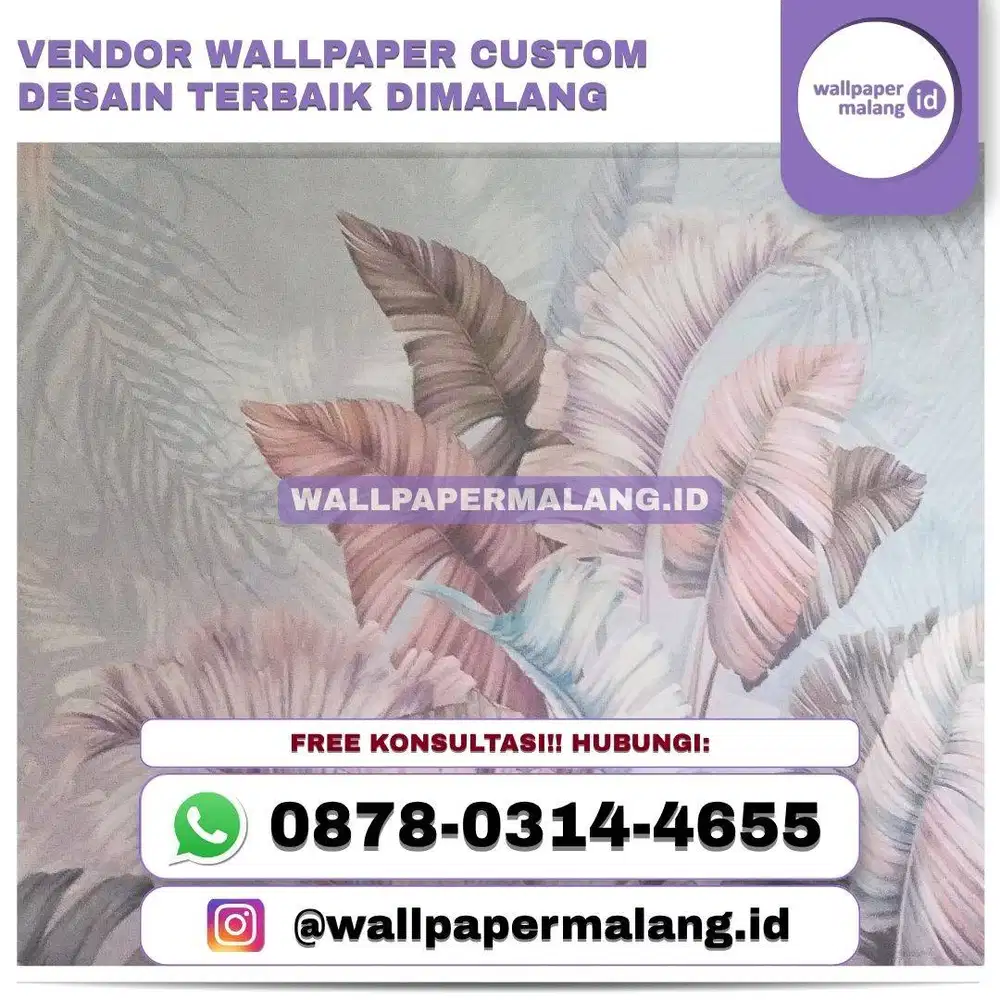 Vendor wallpaper custom desain terbaik malang