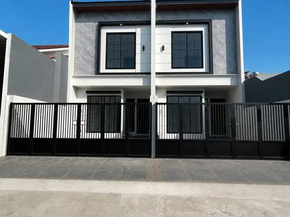 DIJUAL RUMAH BARU GRESS 2 UNIT WISMA MUKTI SURABAYA