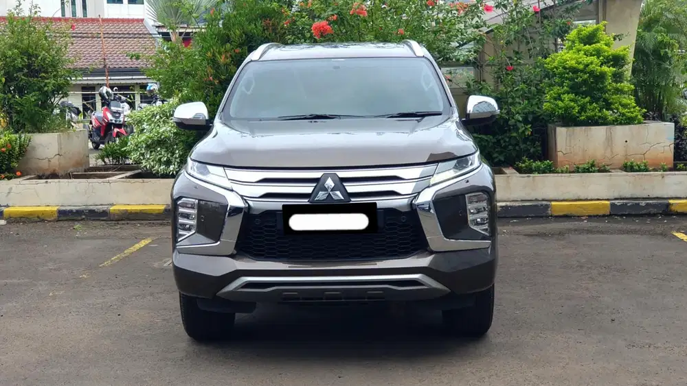 Km 40rb mitsubishi pajero sport dakar 2021 coklat sunroof