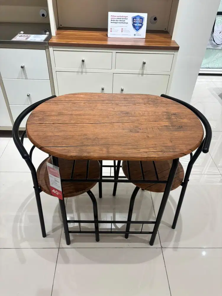 SET MEJA MAKAN 2 KURSi