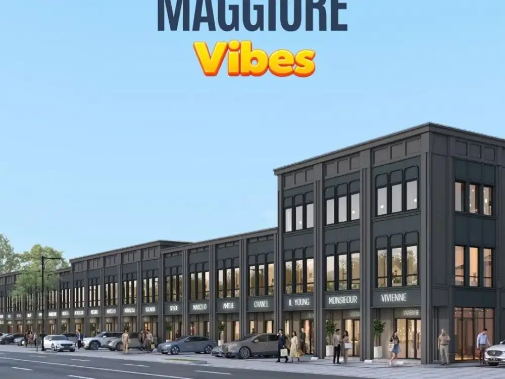 Ruko Premium Maggiore Gading Serpong – Cicilan hingga 120x!