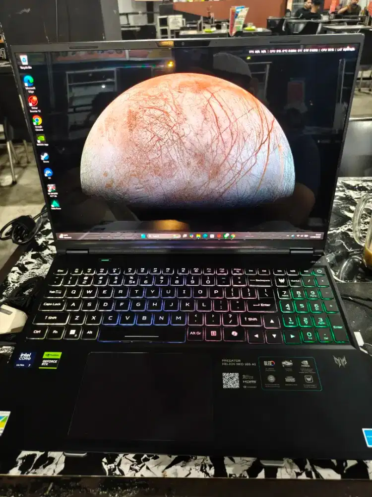 Jual Laptop Gaming Acer Predator Helios Oled Intel Ultra 7 RTX 5050