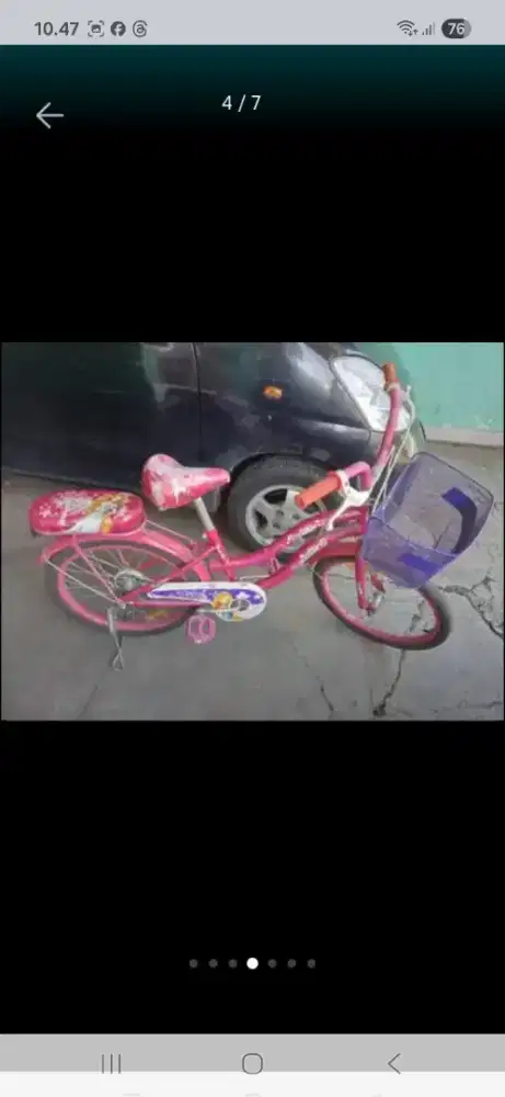Sepedah Anak Perempuan