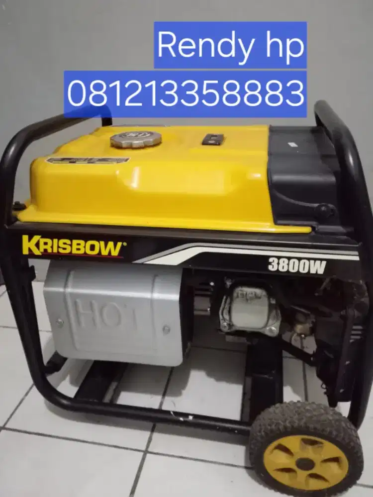 Genset krisbow 3800w normal