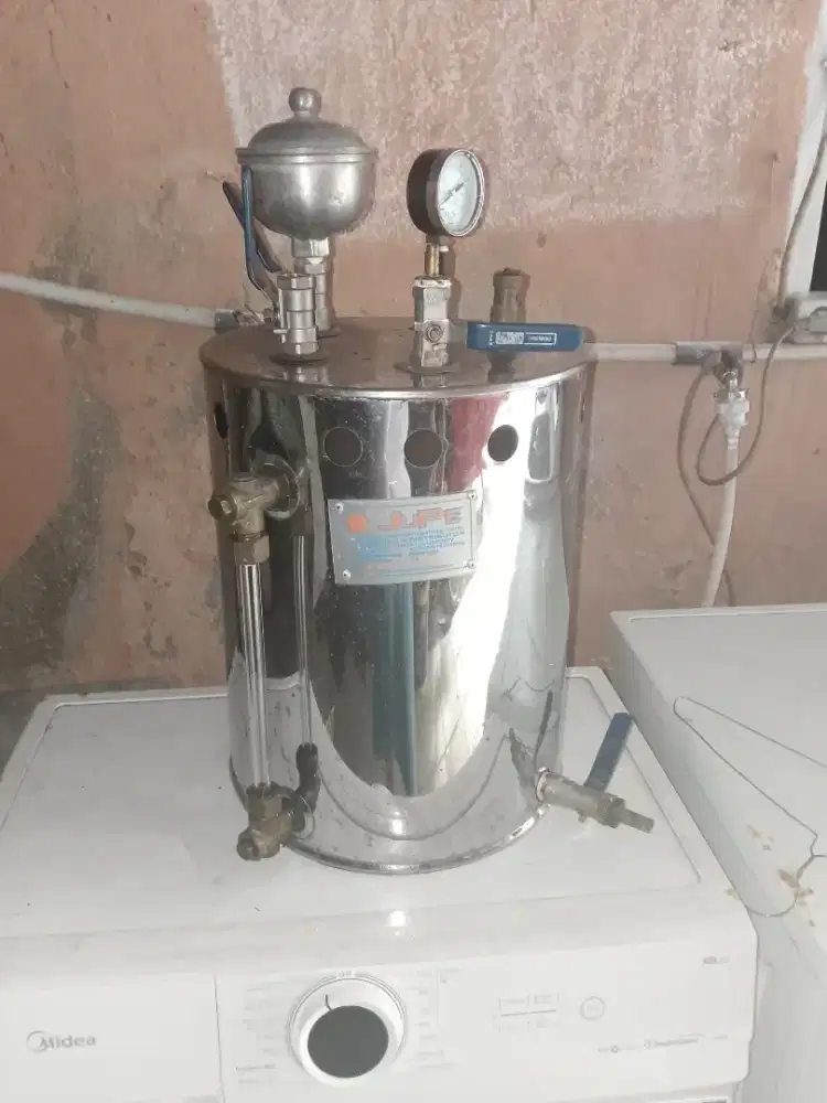Jual boiler setrikaan uap kapasitas 10 liter