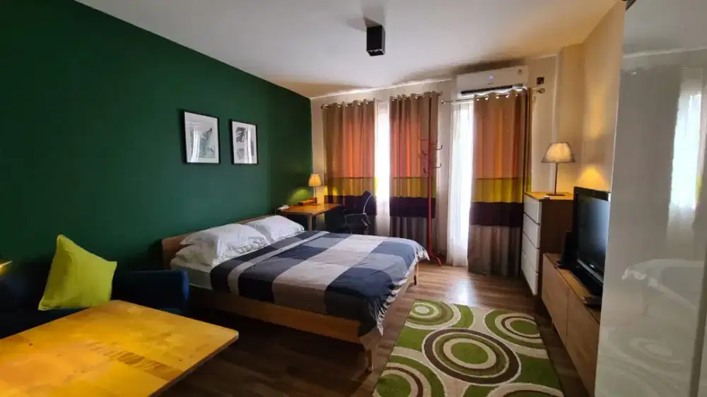 sewa murah bagus unit GCA 2 galeri ciumbuleuit 2 galcim studio furnish