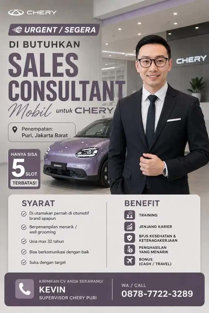 Sales mobil Chery