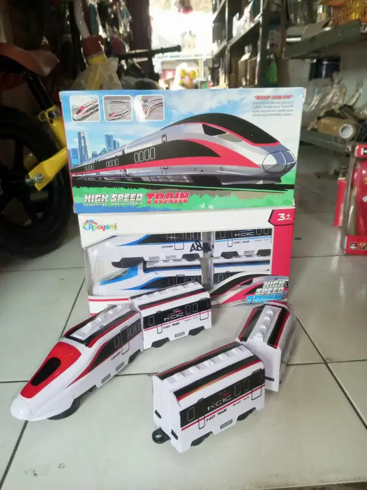 Mainan Anak Kereta Cepat Baterai