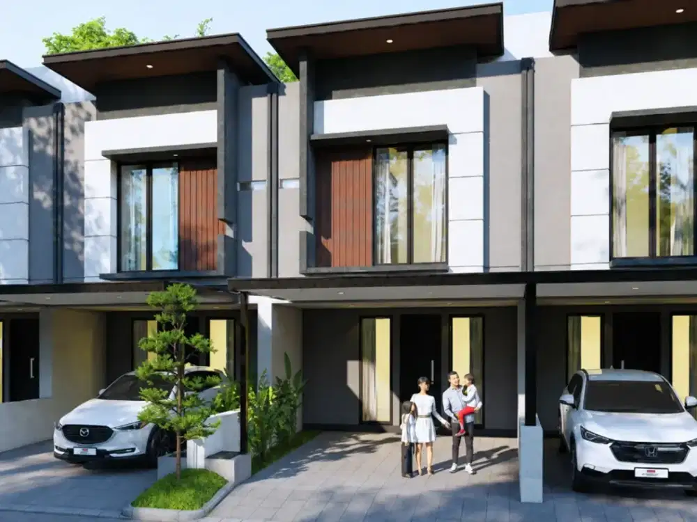 Rumah Baru 2 Lantai Hamilton Regency Pantai Mentari Surabaya – Elegan & Strategis - Tipe Arden