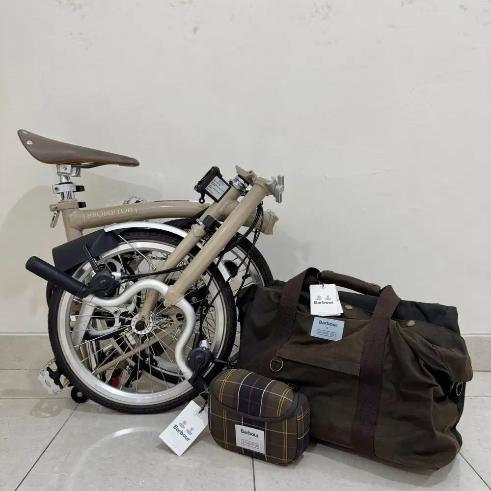 BROMPTON M6L BARBOUR V2 LIMITED EDITION 2022 - BRAND NEW