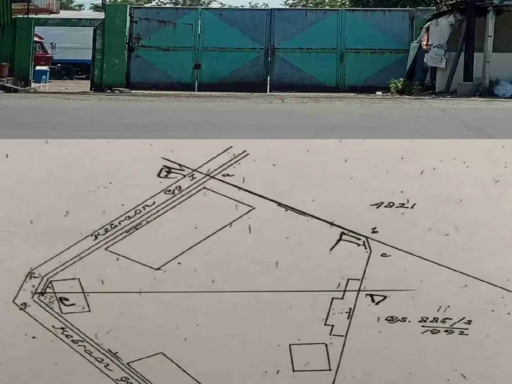 Dijual Murah Lahan di Jalan Raya Mastrip Surabaya Barat