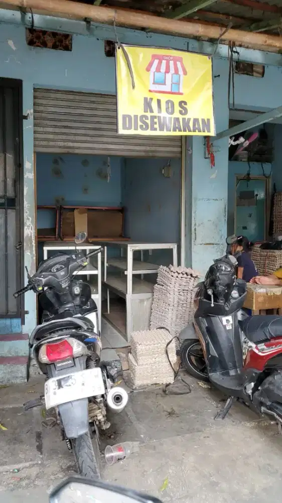 Kios, ruko , lapak strategis