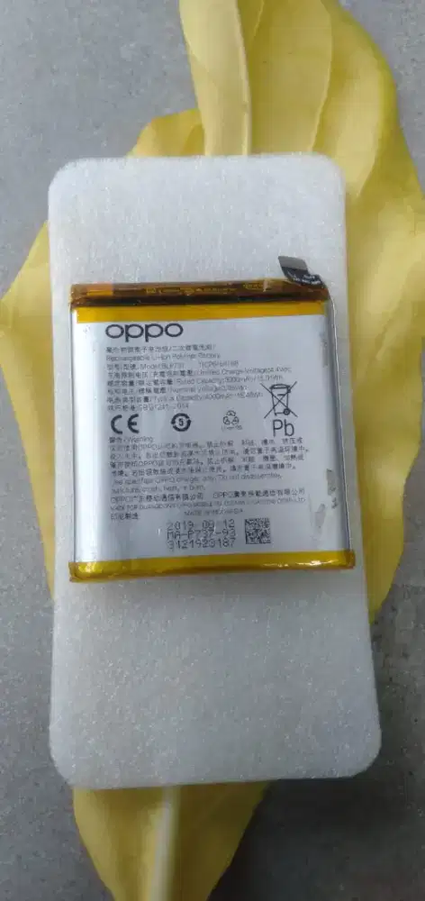 Di jual asli dan original batrai untuk semua hp android Oppo Reno 2