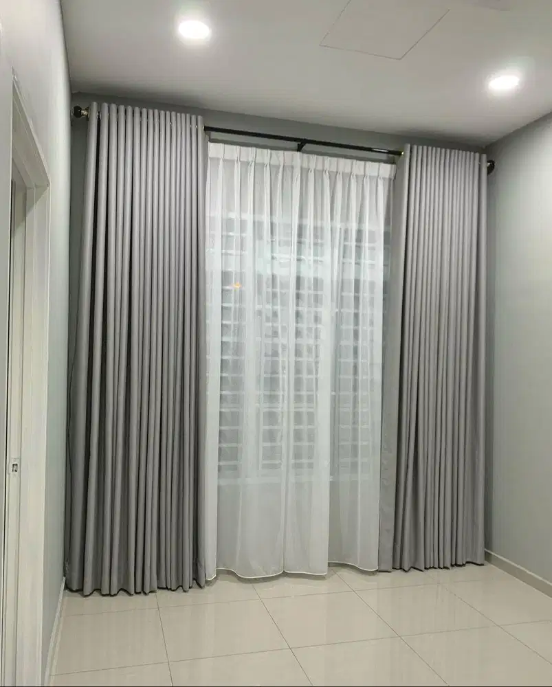 Pembuatan Gorden Pasang Wallpaper Korden Gordeng Horden Roller Blind