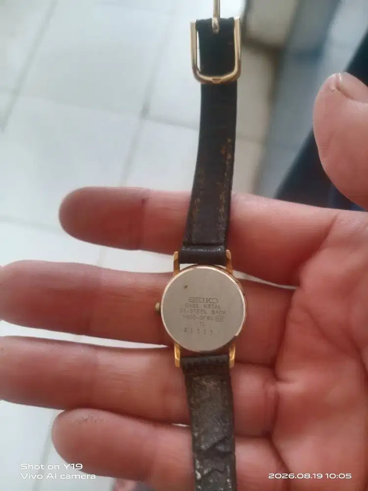 Jam tangan baru sekali pake merk SEIKO