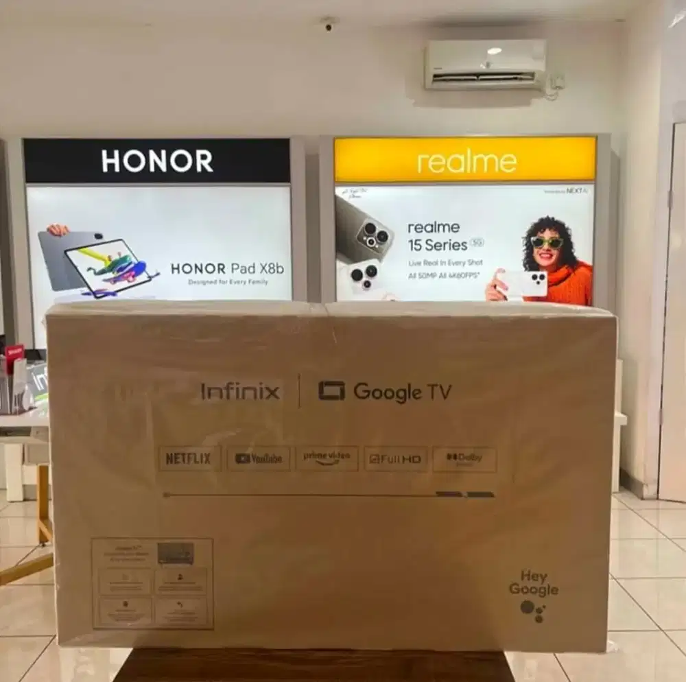 Promo Cash atau Cicilan TV QLEDD Google TV 32/43/55/65 Inchi