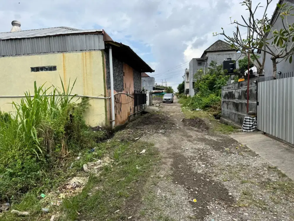 Di jual tanah premium bypass soekarno tabanan sebelah mie gacoan, sangat cocok untuk kos kosan, rumah / kantor / gudang kecil