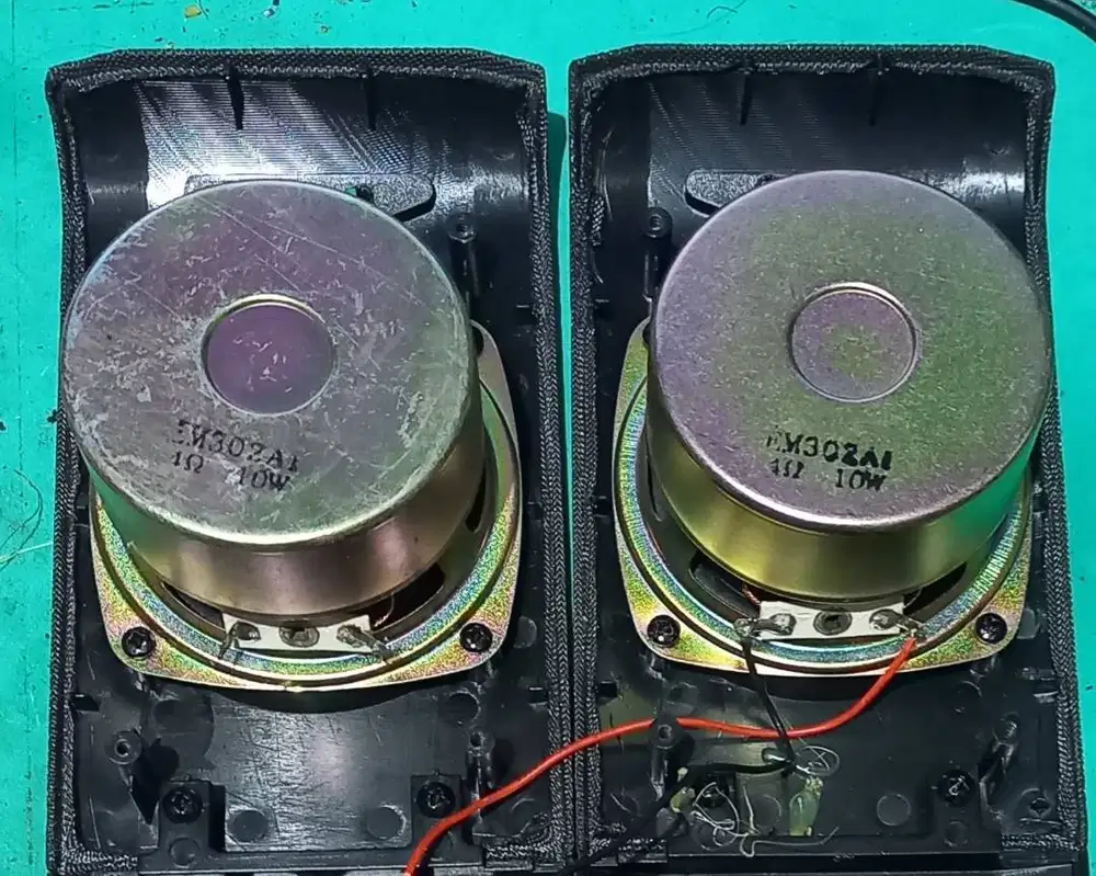 2 Subwoofer Pasif 3 inch,O8I3IO755OOO,Anti Magnet Berat,tebal 5Cm/NET