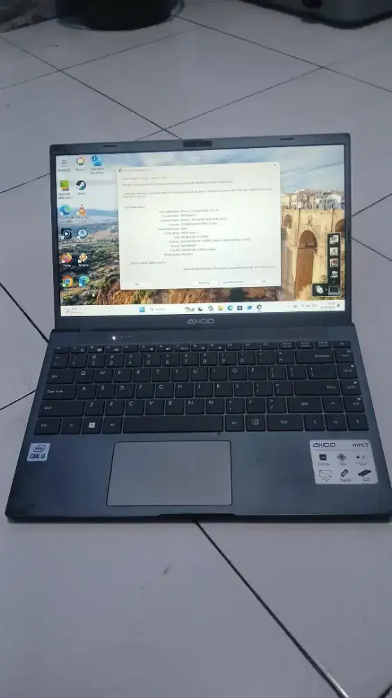 Laptop Axio Hype 3 Intel Core i3  Ram 8