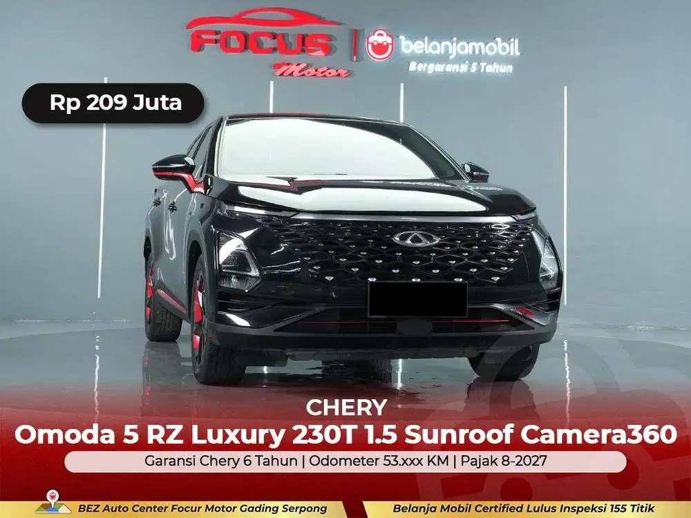 [ GARANSI 5TH ] Chery Omoda 5 RZ Luxury 230T 1.5 Sunroof 2023/2024