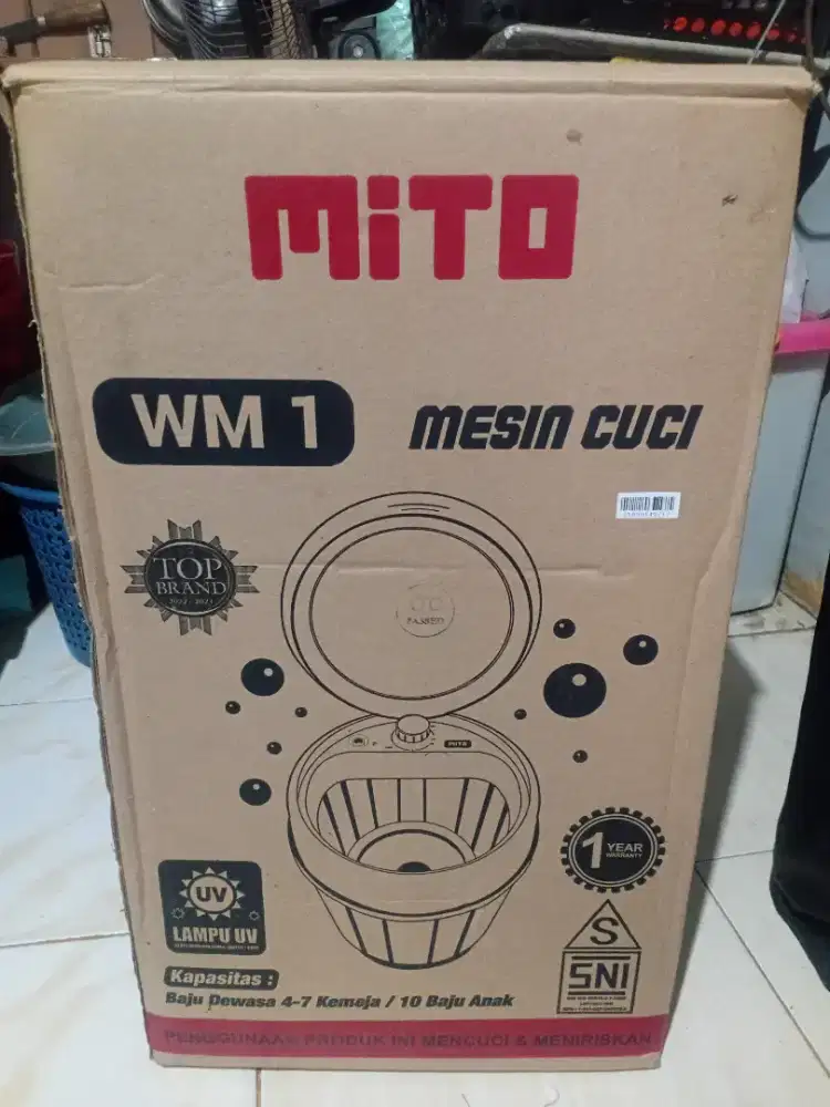 Mesin cuci mito mini