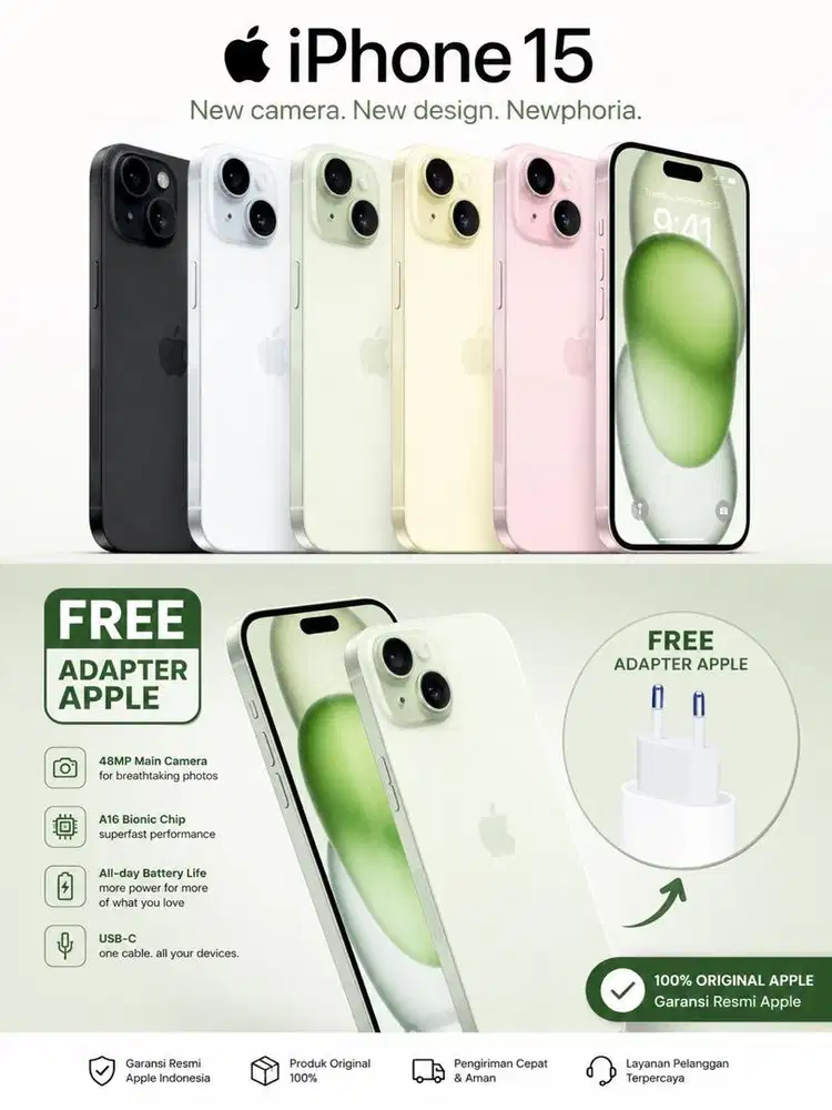iPhone 15 Free ADAPTER APPLE