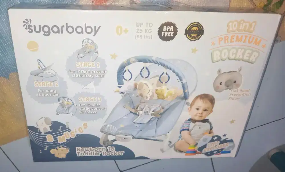 Sugarbaby ayunan bayi (bouncer)