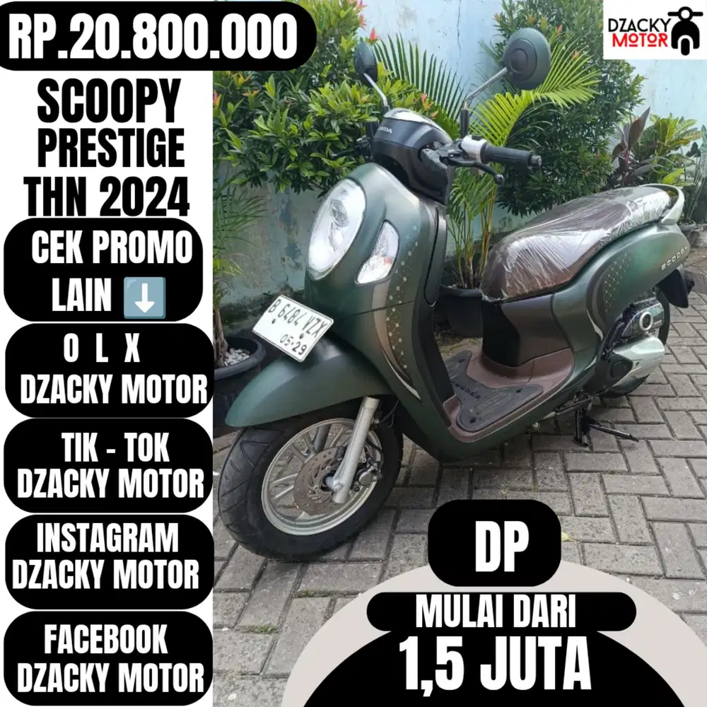 SCOOPY PRESTIGE 2024 SECOND LIKE NEW